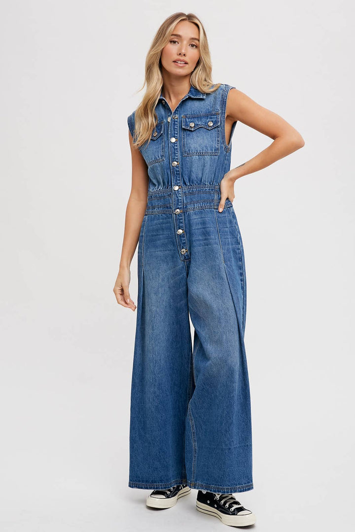 Denim Jumpsuit