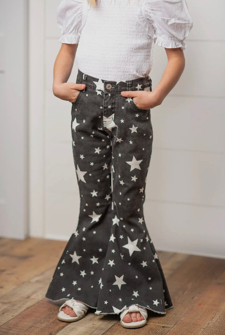 Kids Star Flare Jeans