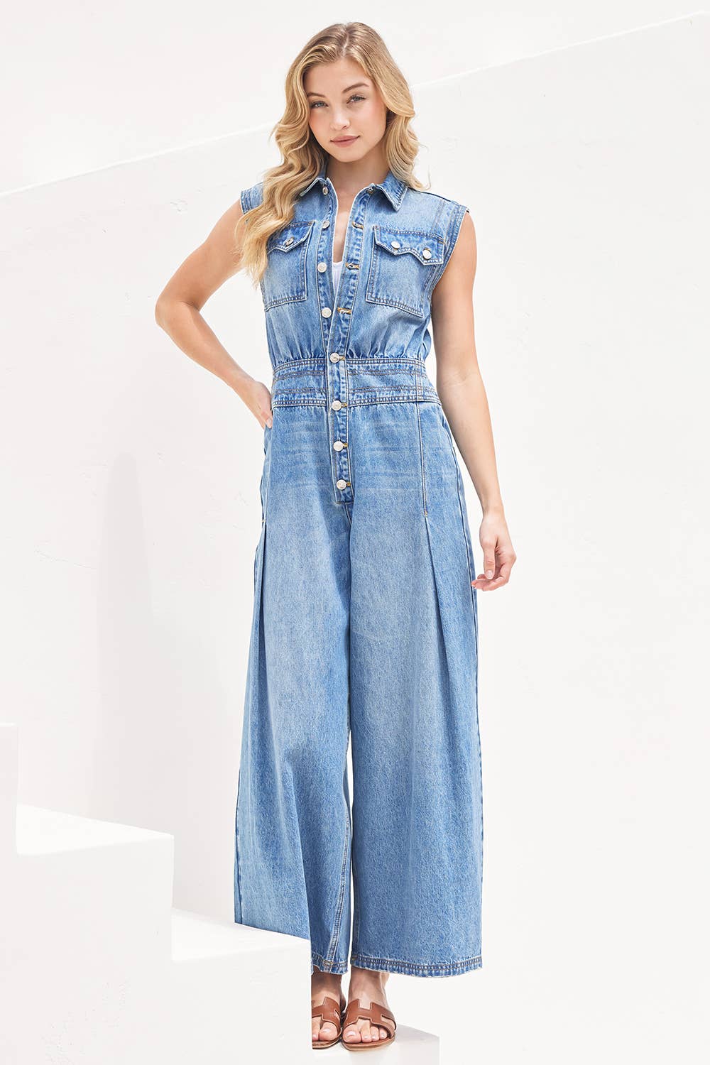 Denim Jumpsuit