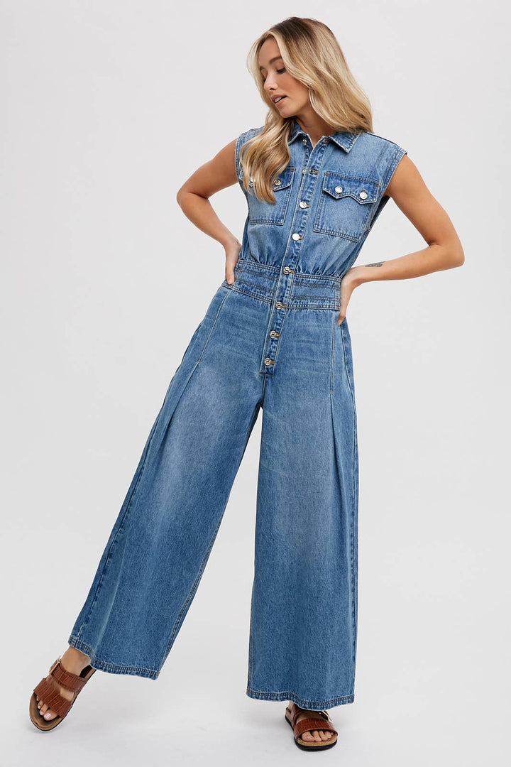 Denim Jumpsuit