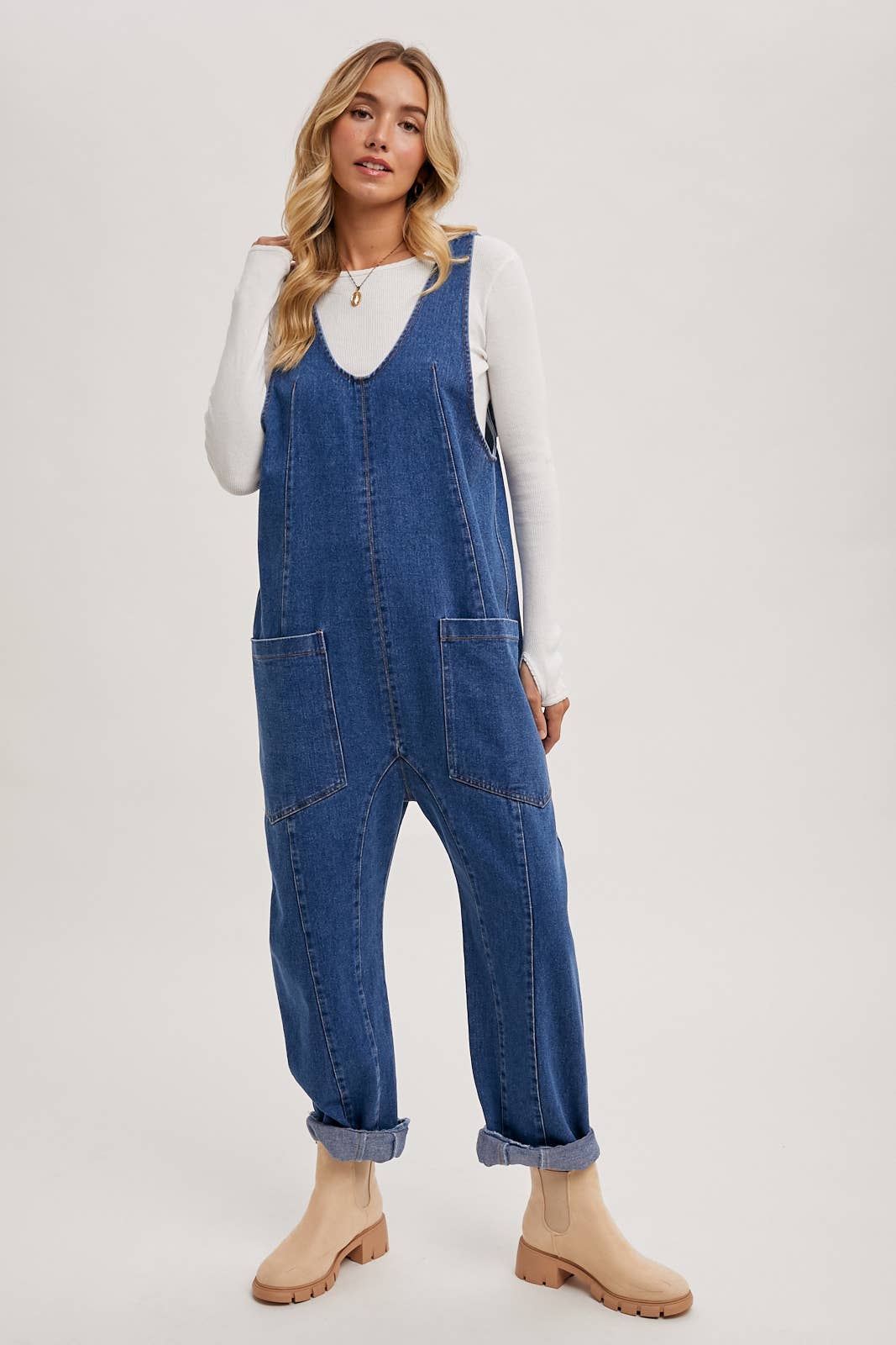 Denim Jumpsuit